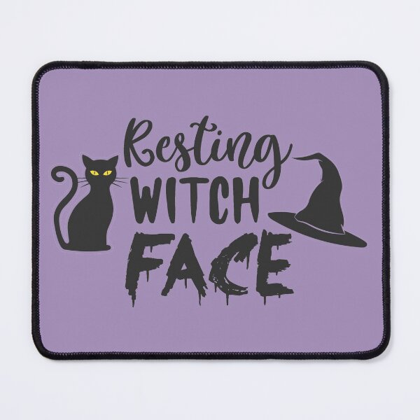 Item preview, Resting Witch Face | Funny Halloween Gifts designed and sold by DrawingBoard.