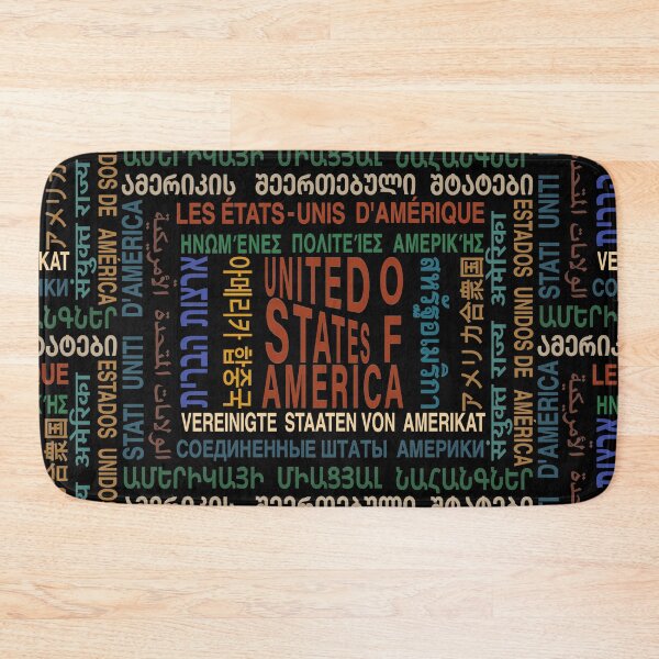 Item preview, United States of America in Other Languages designed and sold by Tamarage.