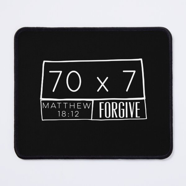 Item preview, Forgive 70 times 7 Matthew Tee Top Bible Verse designed and sold by PincGeneral.