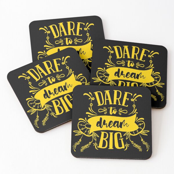 Item preview, Dare To Dream Big Motivational Quote designed and sold by Open Canvas.
