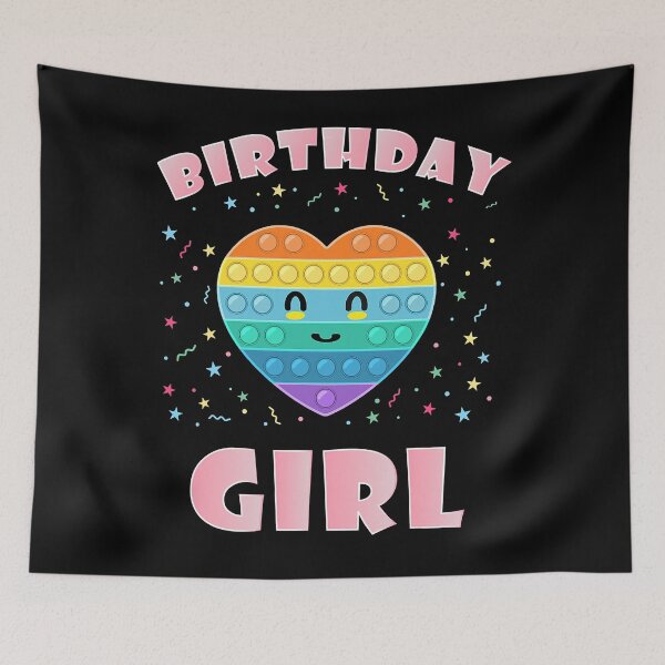 Item preview, Pop Its For Girls Bday - Pop It For Girls Birthday designed and sold by HenrieHard.