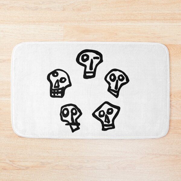 Item preview, Mighty Boosh Skulls Black designed and sold by Jessica Sinclair.
