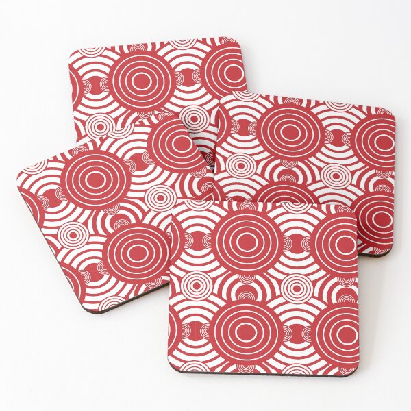 Item preview, Red Circles Background designed and sold by MEBH.