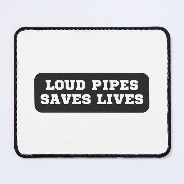 Item preview, Loud Pipes Saves Lives - Cool Motorcycle Or Funny Helmet Stickers And Bikers Gifts Sticker designed and sold by LostTraveller.