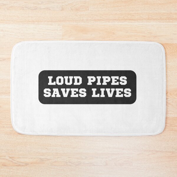 Item preview, Loud Pipes Saves Lives - Cool Motorcycle Or Funny Helmet Stickers And Bikers Gifts Sticker designed and sold by LostTraveller.
