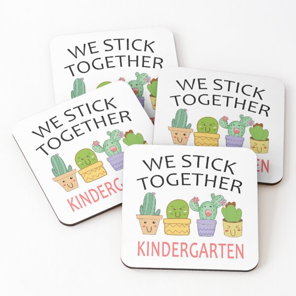 Item preview, We Stick Together Kindergarten designed and sold by ni3ma.