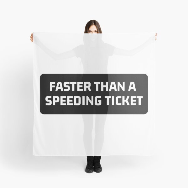 Item preview, Faster than a Speeding Ticket - Cool Motorcycle Or Funny Helmet Stickers And Bikers Gifts Sticker designed and sold by LostTraveller.