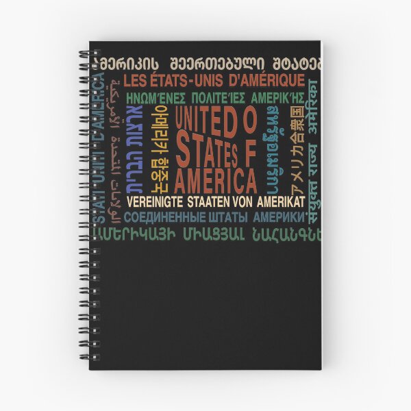 Item preview, United States of America in Other Languages designed and sold by Tamarage.