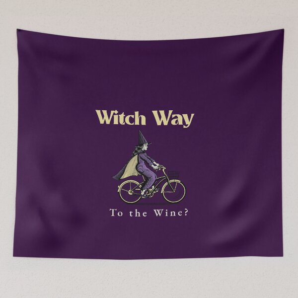 Item preview, Witch way to the wine? designed and sold by fhodgson.
