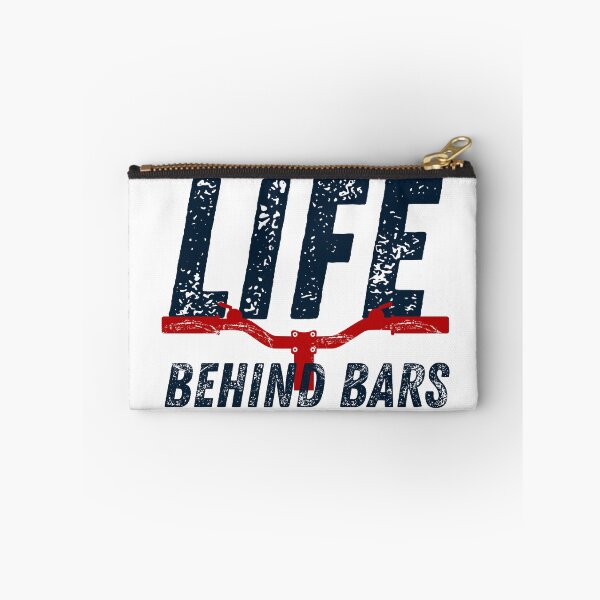 Item preview, Life Behind Bars - Cool MTB Or Funny Helmet Stickers And MTB Bikers Gifts Sticker designed and sold by LostTraveller.