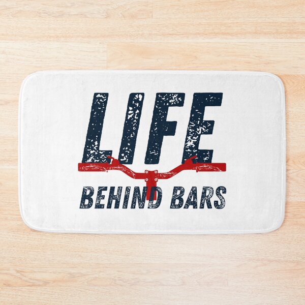 Item preview, Life Behind Bars - Cool MTB Or Funny Helmet Stickers And MTB Bikers Gifts Sticker designed and sold by LostTraveller.