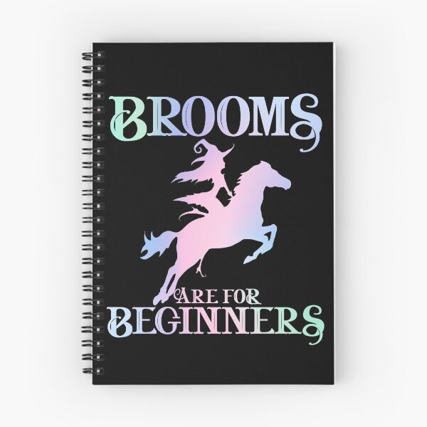 Item preview, Brooms Are For Beginners Funny-Horse Riding Witch Halloween designed and sold by Mixture-DESIGN.