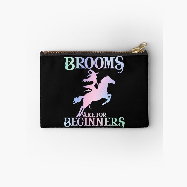 Item preview, Brooms Are For Beginners Funny-Horse Riding Witch Halloween designed and sold by Mixture-DESIGN.