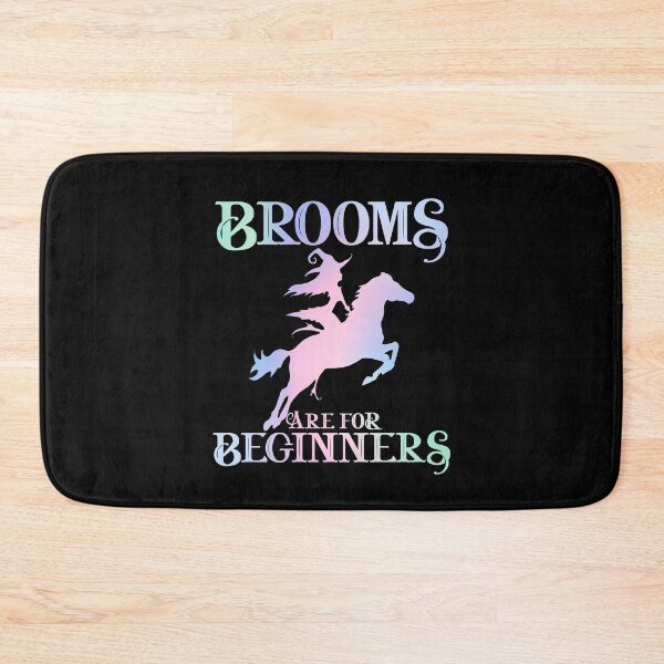Item preview, Brooms Are For Beginners Funny-Horse Riding Witch Halloween designed and sold by Mixture-DESIGN.