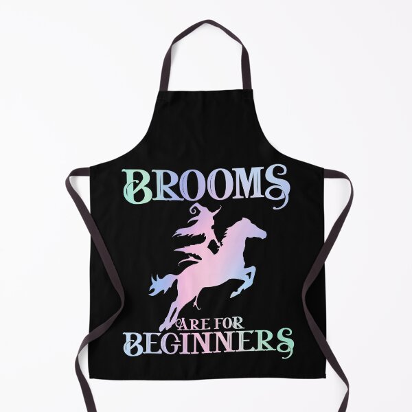 Item preview, Brooms Are For Beginners Funny-Horse Riding Witch Halloween designed and sold by Mixture-DESIGN.