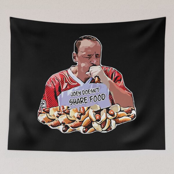 Item preview, Vintage Joey Chestnut Doesn'T Share Food Cool Gifts designed and sold by DahliaMarquardt.