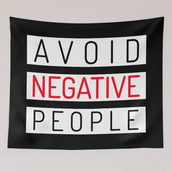 Item preview, Avoid Negative People designed and sold by YOYOCollection.