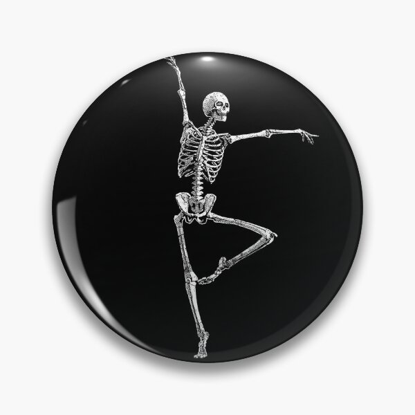 Artikelvorschau, Tattoo Tanzendes Skelett Halloween Tanz des Todes entworfen und verkauft von aronia.