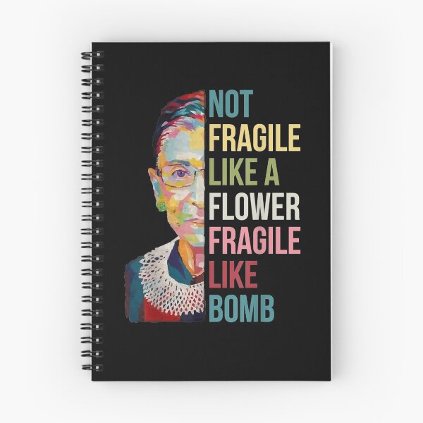 Item preview, Womens Not fragile like a flower fragile like a bomb designed and sold by georgebuckart.
