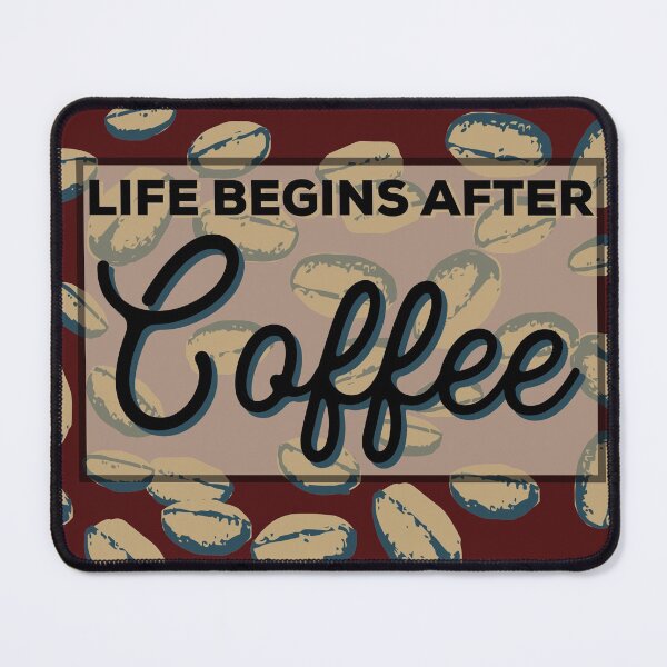 Item preview, Funny Life Begins after Coffee designed and sold by PincGeneral.
