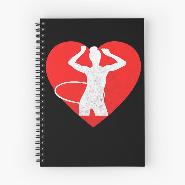 Item preview, Heart Hula Hulahoop ladies I love Hula motif designed and sold by DerNerd.