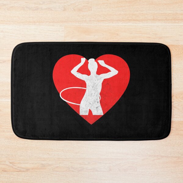 Item preview, Heart Hula Hulahoop ladies I love Hula motif designed and sold by DerNerd.