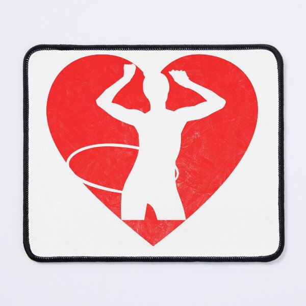 Item preview, Heart Hula Hulahoop ladies I love Hula motif designed and sold by DerNerd.