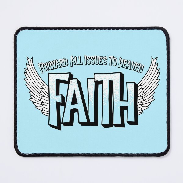 Item preview, Forward all issues to heaven - Wingged Faith designed and sold by PincGeneral.