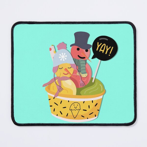 Item preview, Funny Ice cream cup - Snowman Chilling with bae designed and sold by PincGeneral.