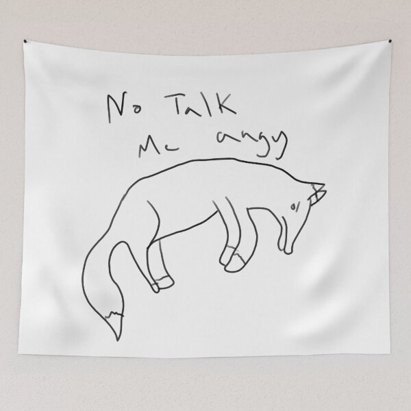 Item preview, No Talk. Me angy. designed and sold by thebuzzybunny.