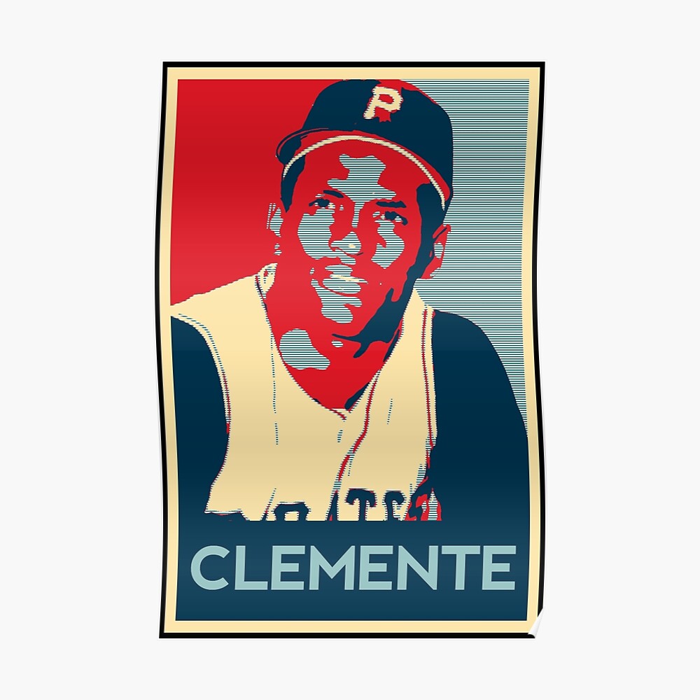 Clemente 21 Vintage T Shirt Sticker for Sale by DanielleEakins