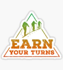 Earn your Turns - Freeride Sticker
