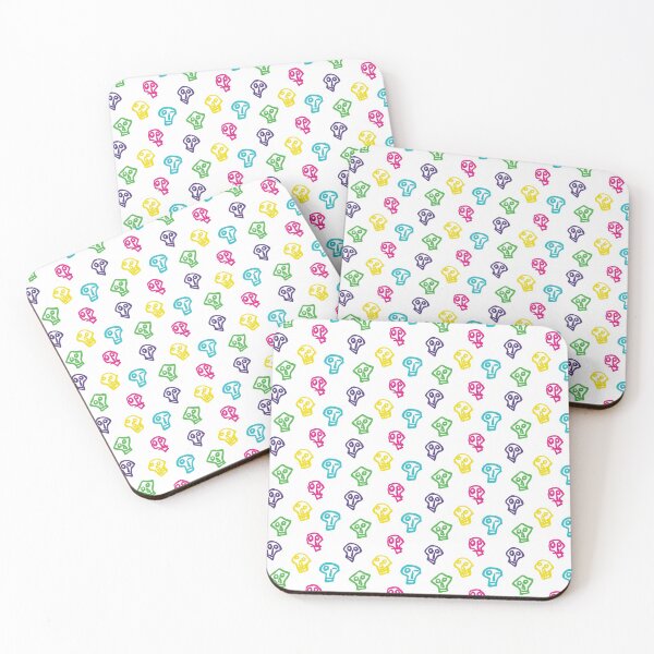 Item preview, Mighty Boosh Skulls Pattern Colourful designed and sold by Jessica Sinclair.