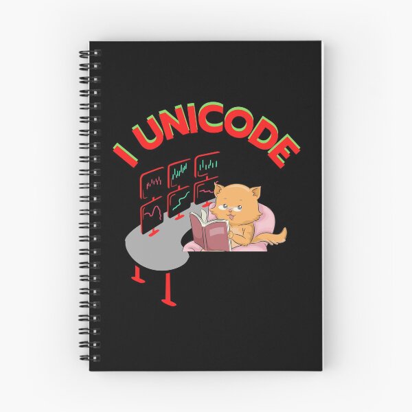 Item preview, I Unicode designed and sold by WoodburyLake.