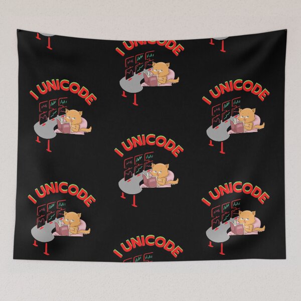 Item preview, I Unicode designed and sold by WoodburyLake.