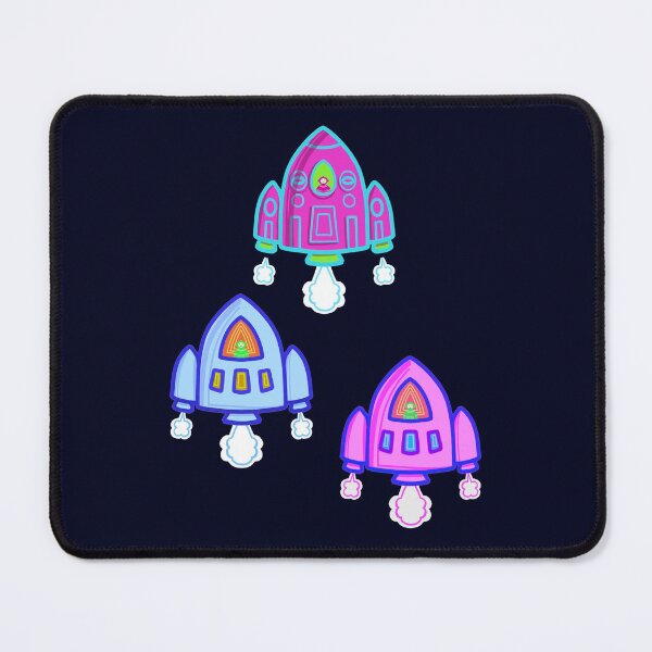 Item preview, 3 spaceship sticker,  astronaut Sticker, Water bottle, Laptop, Cars, Notebook, Phones, pattern designed and sold by juartshop.