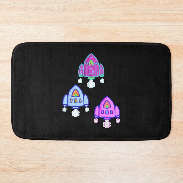 Item preview, 3 spaceship sticker,  astronaut Sticker, Water bottle, Laptop, Cars, Notebook, Phones, pattern designed and sold by juartshop.