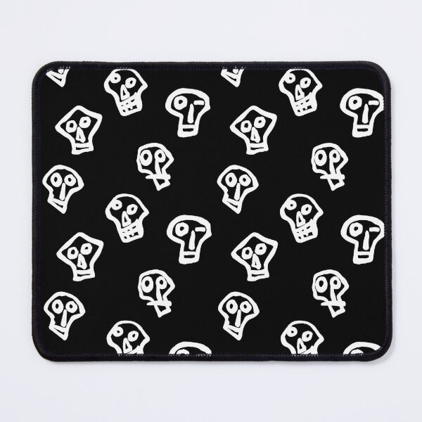 Item preview, Mighty Boosh Skulls Pattern designed and sold by Jessica Sinclair.