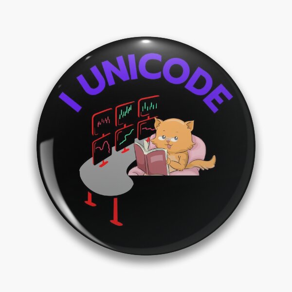 Item preview, I Unicode designed and sold by WoodburyLake.