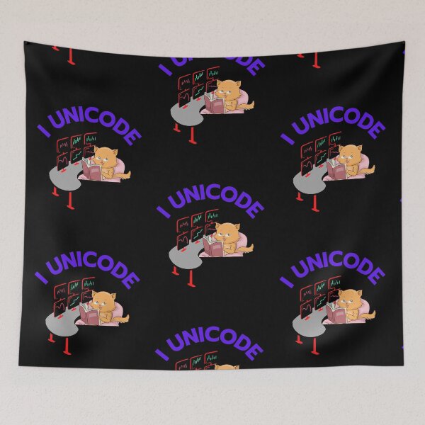 Item preview, I Unicode designed and sold by WoodburyLake.