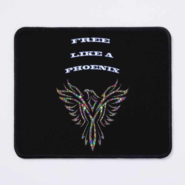 Item preview, Phoenix bird free metallic colors designed and sold by Astralia.