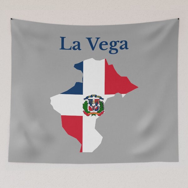 Item preview, La Vega Province Map Design, Dominican Republic. designed and sold by marosharaf.