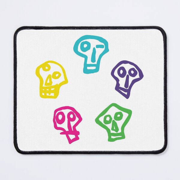 Item preview, Mighty Boosh Skulls Colour designed and sold by Jessica Sinclair.