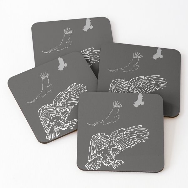 Item preview, Wedged Tailed Eagle Line Art designed and sold by CJAura by Claire Jane Johnson.