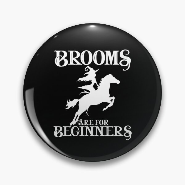 Item preview, Brooms Are For Beginners Funny Witch Halloween designed and sold by Mixture-DESIGN.