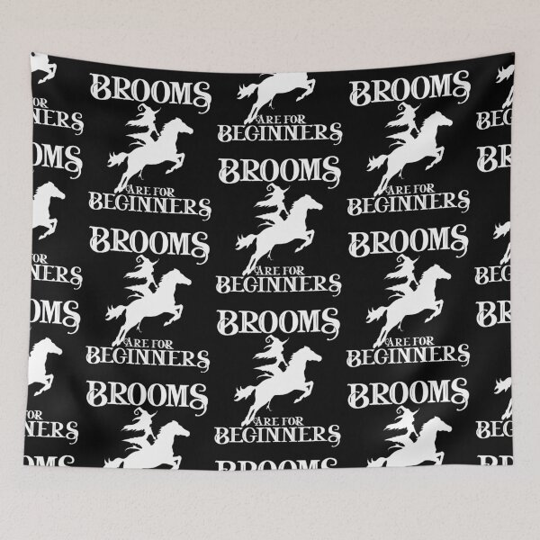 Item preview, Brooms Are For Beginners Funny Witch Halloween designed and sold by Mixture-DESIGN.