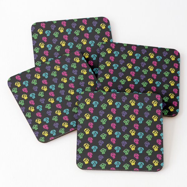 Item preview, Mighty Boosh Skulls Pattern Colourful designed and sold by Jessica Sinclair.