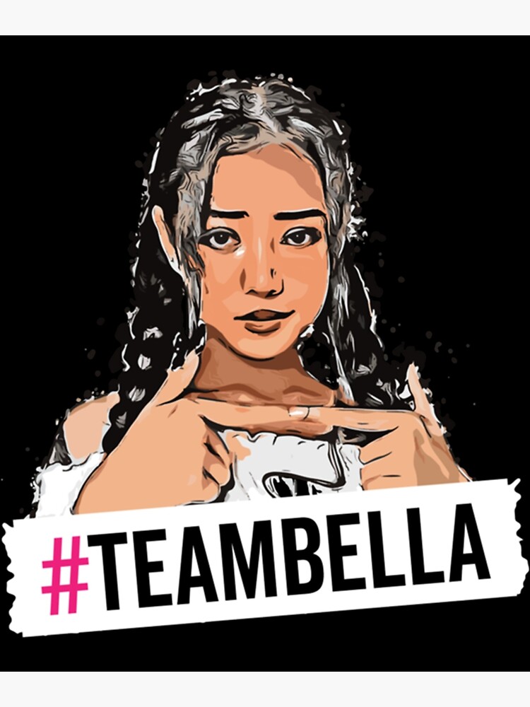 "Bella Poarch - TEAMBELLA - TikTok - M To The B " Poster For Sale By ...