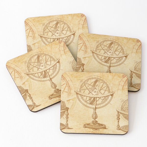 Item preview, Vintage Globes - World Map designed and sold by cannevas.