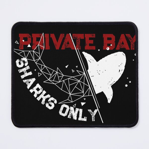 Item preview, Private Bay - Sharks Only designed and sold by PincGeneral.